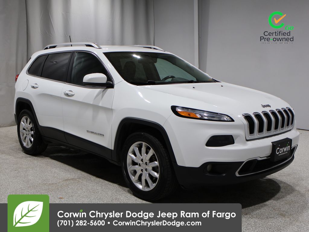 used 2016 Jeep Cherokee car, priced at $14,000