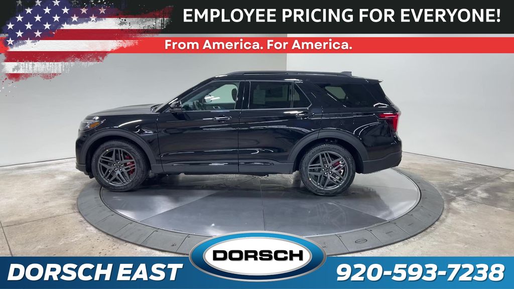 new 2025 Ford Explorer car, priced at $57,582