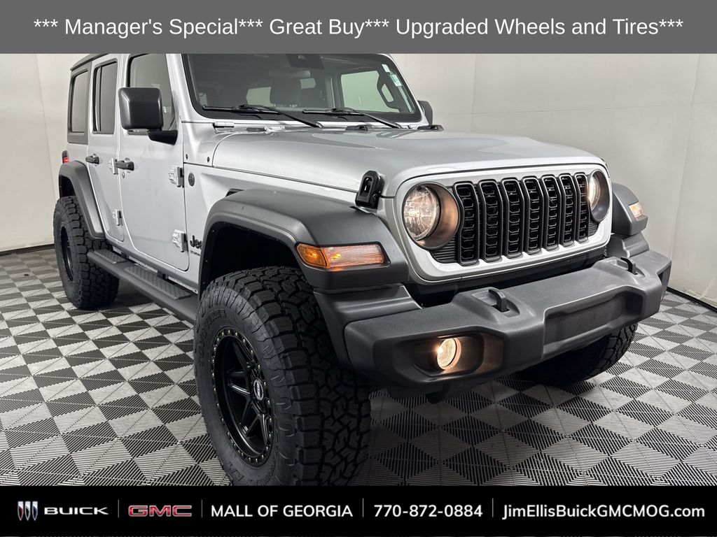 used 2024 Jeep Wrangler car, priced at $31,998