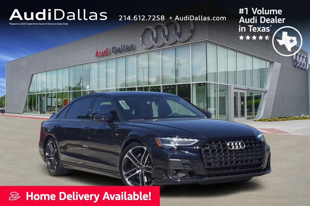 new 2025 Audi A8 car, priced at $106,445