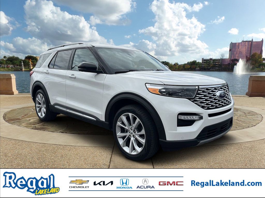 used 2021 Ford Explorer car, priced at $36,499