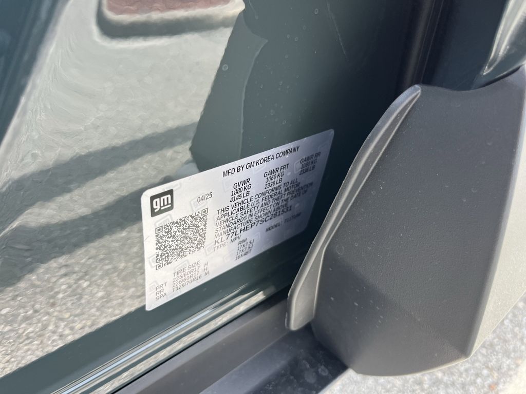 new 2025 Chevrolet Trax car, priced at $24,460
