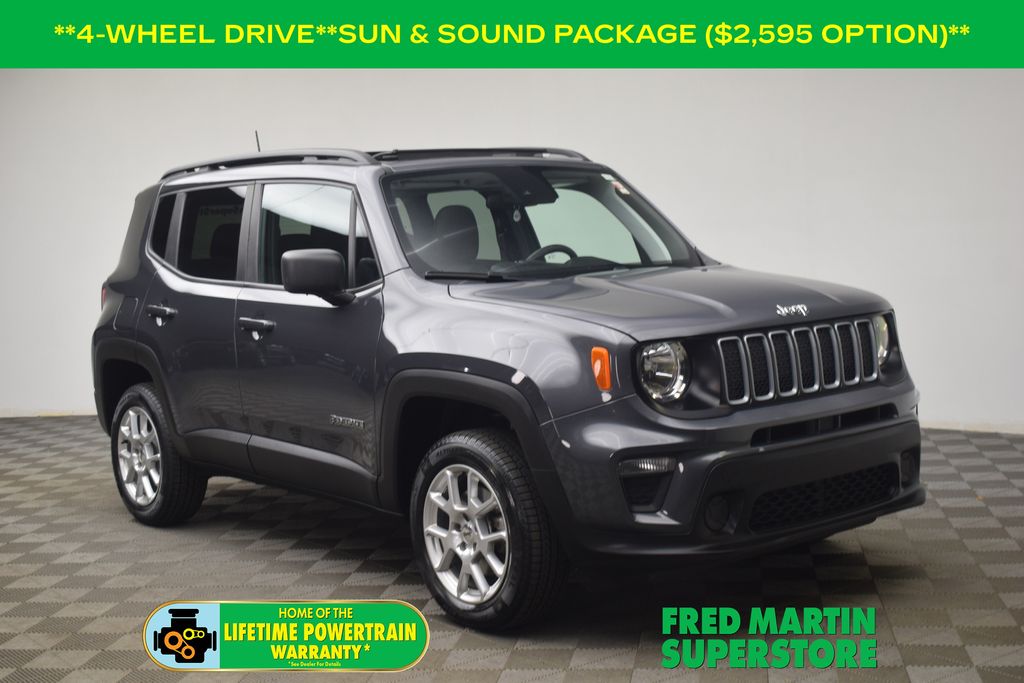 used 2023 Jeep Renegade car, priced at $21,000