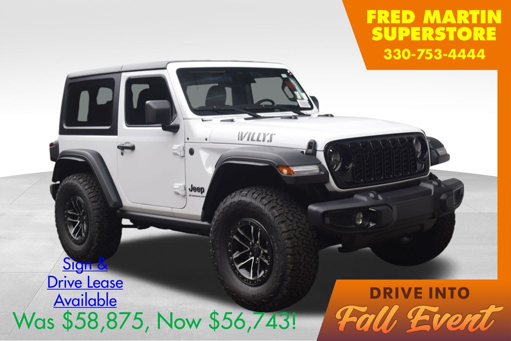 new 2026 Jeep Wrangler car, priced at $56,743