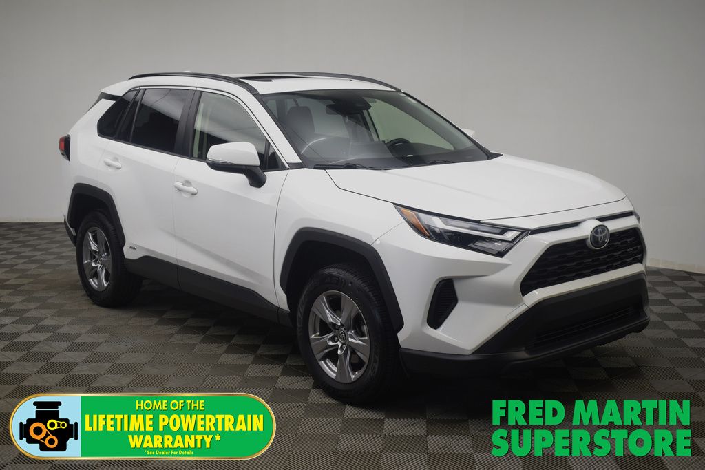 used 2022 Toyota RAV4 Hybrid car, priced at $29,500