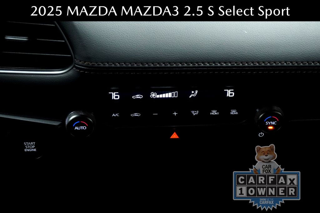 used 2025 Mazda Mazda3 car, priced at $25,990