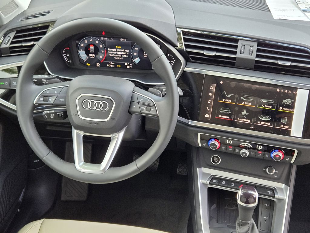 new 2025 Audi Q3 car, priced at $43,715