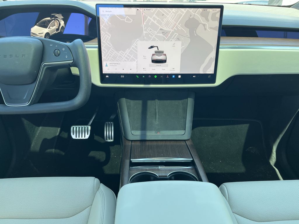used 2023 Tesla Model X car, priced at $54,994