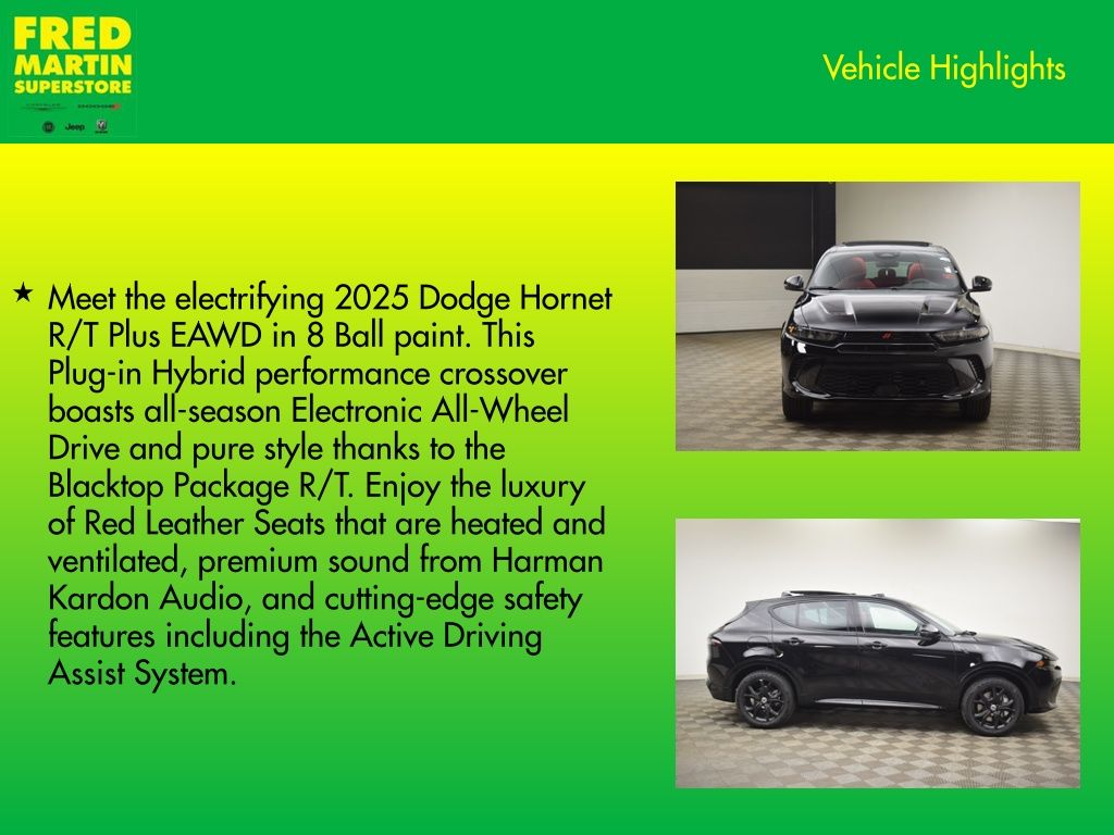 new 2025 Dodge Hornet car, priced at $42,011