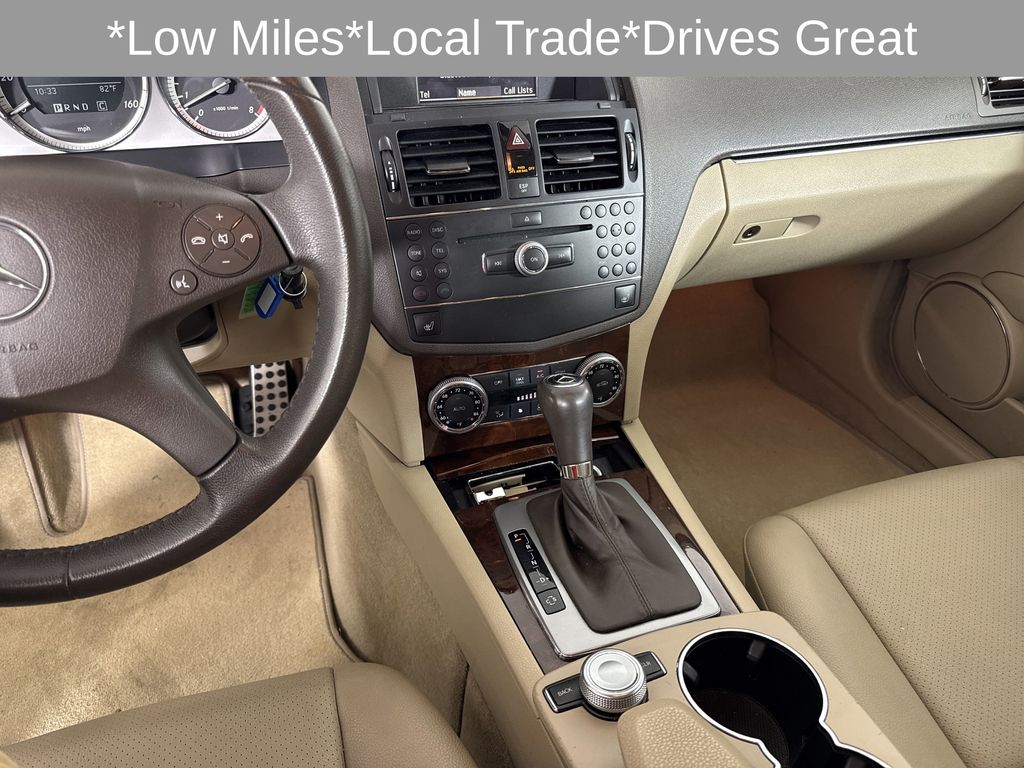 used 2009 Mercedes-Benz C-Class car, priced at $7,495