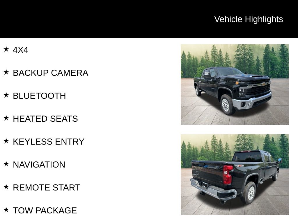 new 2025 Chevrolet Silverado 2500HD car, priced at $64,990