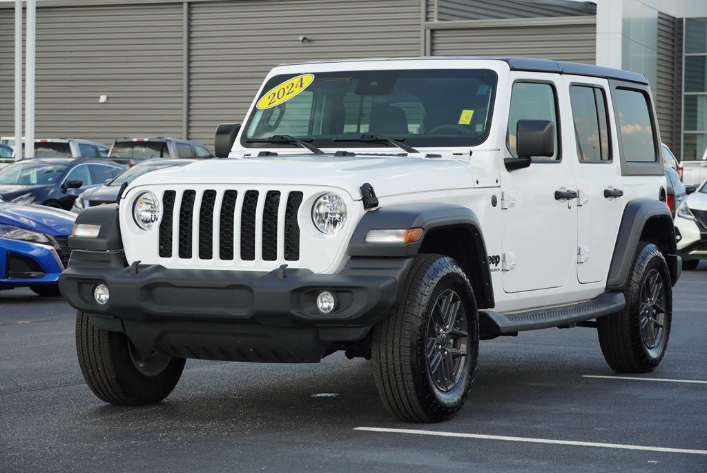 used 2024 Jeep Wrangler car, priced at $39,000