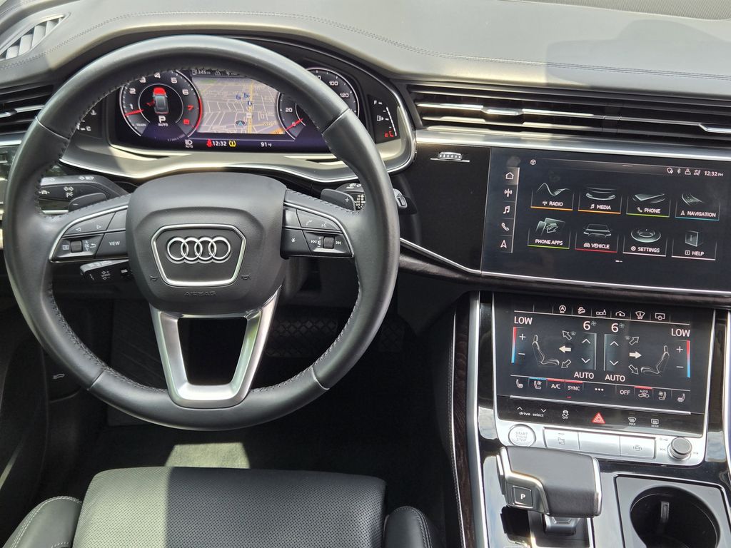used 2020 Audi Q8 car, priced at $45,941