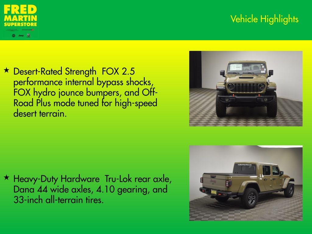 new 2025 Jeep Gladiator car, priced at $55,687