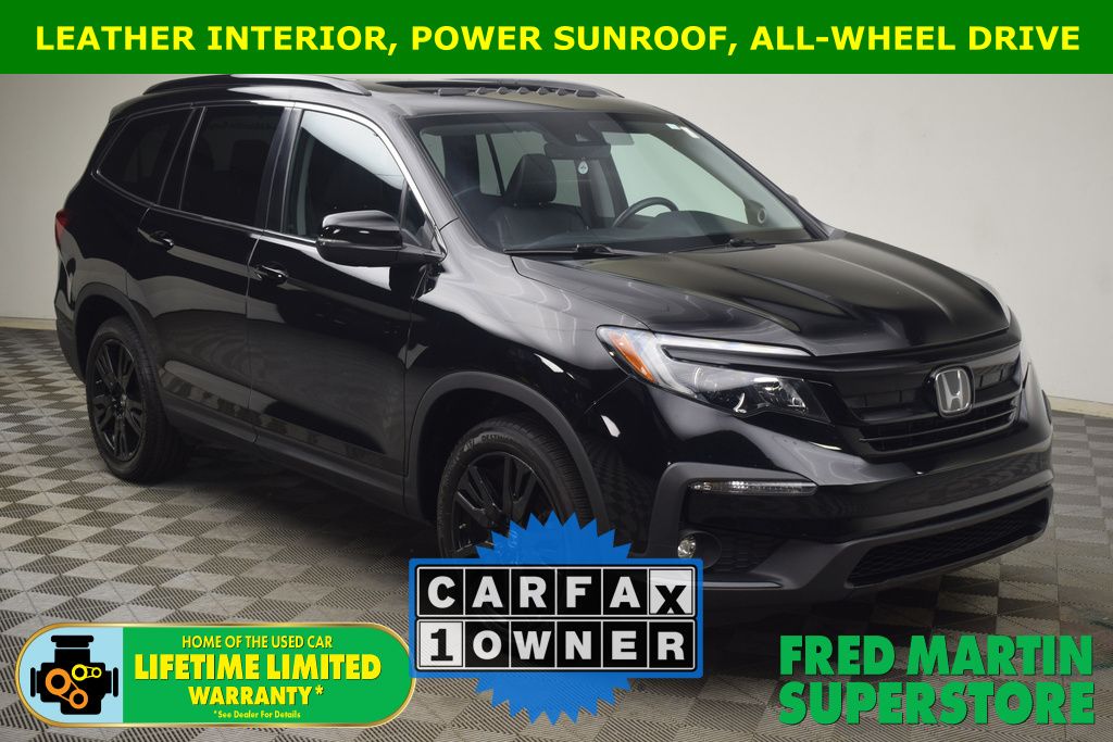 used 2022 Honda Pilot car, priced at $25,000