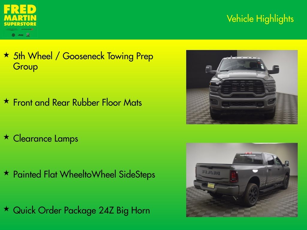 new 2026 Ram 2500 car, priced at $69,306