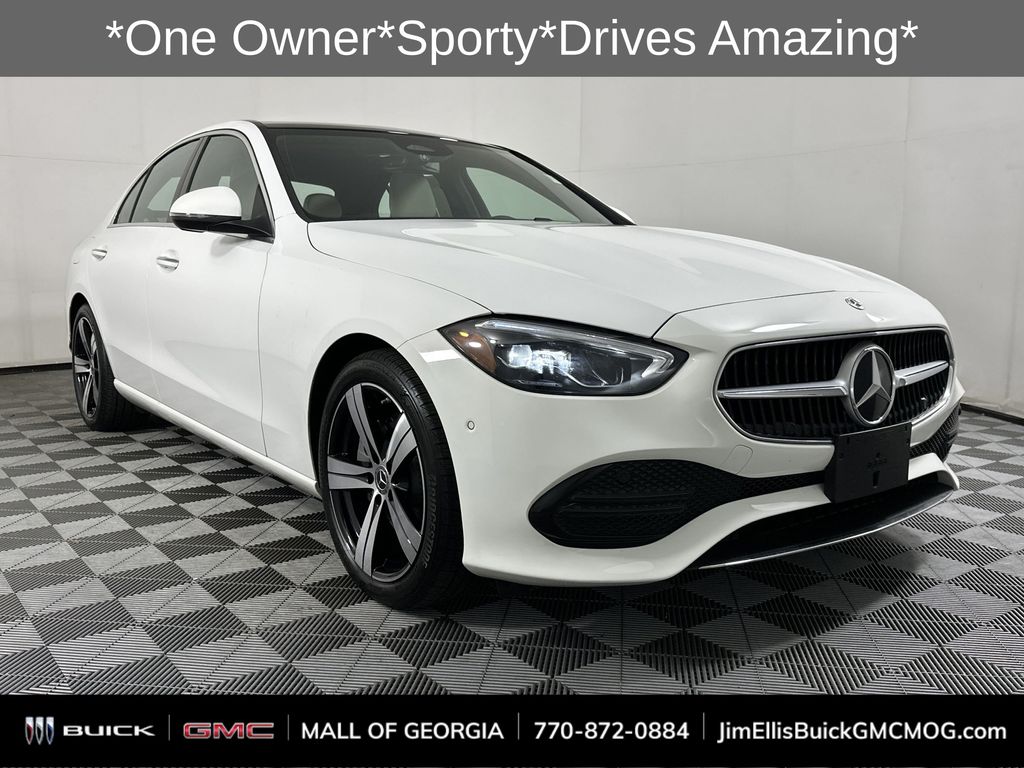 used 2025 Mercedes-Benz C-Class car, priced at $41,500