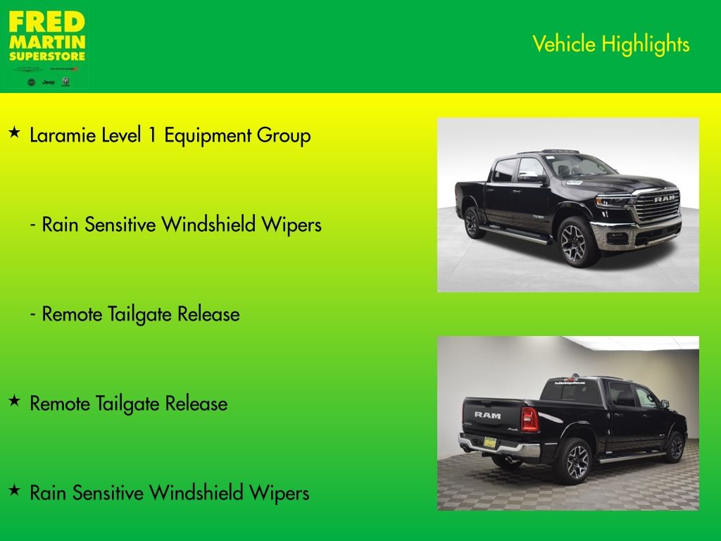 new 2026 Ram 1500 car, priced at $57,738