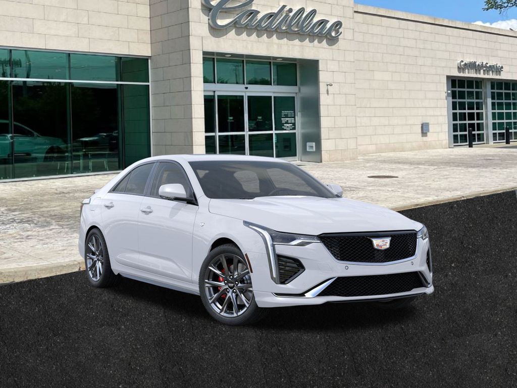 new 2025 Cadillac CT4 car, priced at $48,035