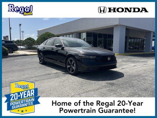 new 2025 Honda Accord Hybrid car, priced at $33,413
