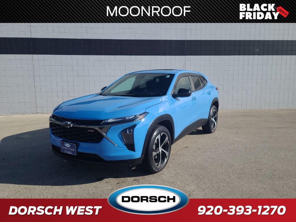 used 2024 Chevrolet Trax car, priced at $21,146