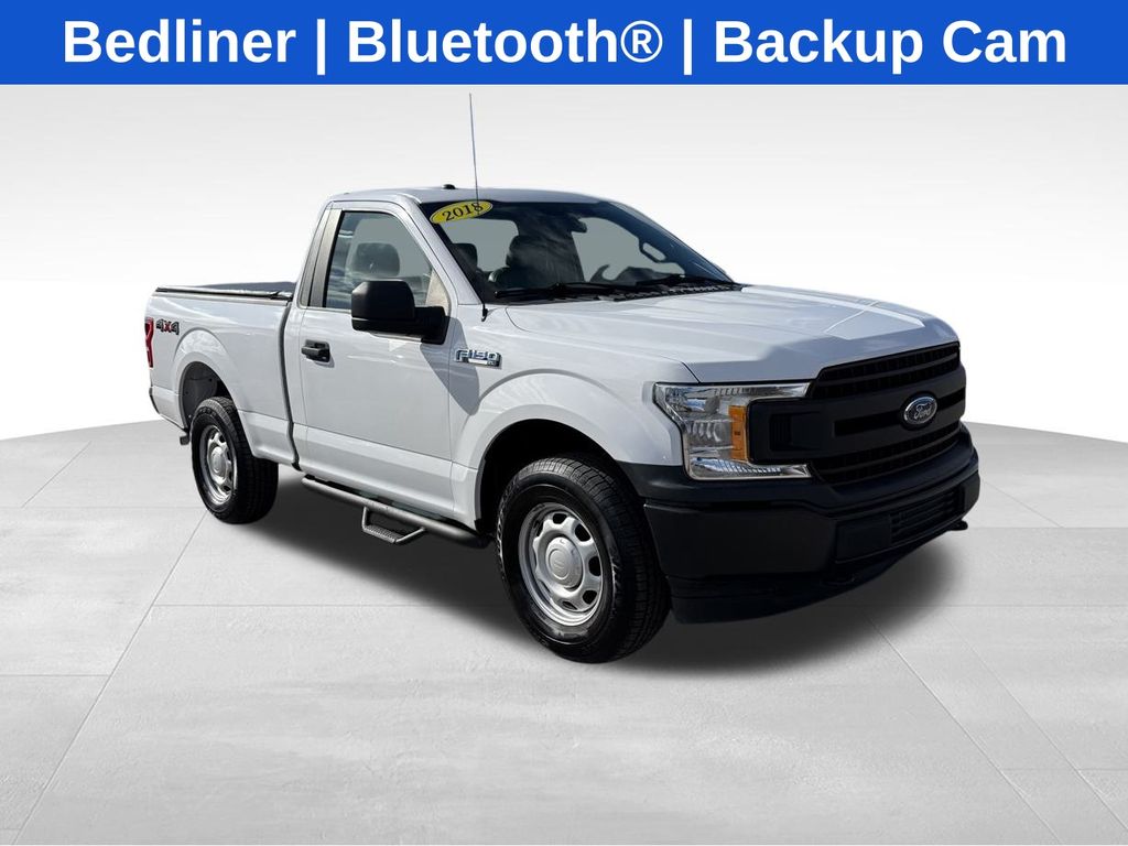 used 2018 Ford F-150 car, priced at $26,377