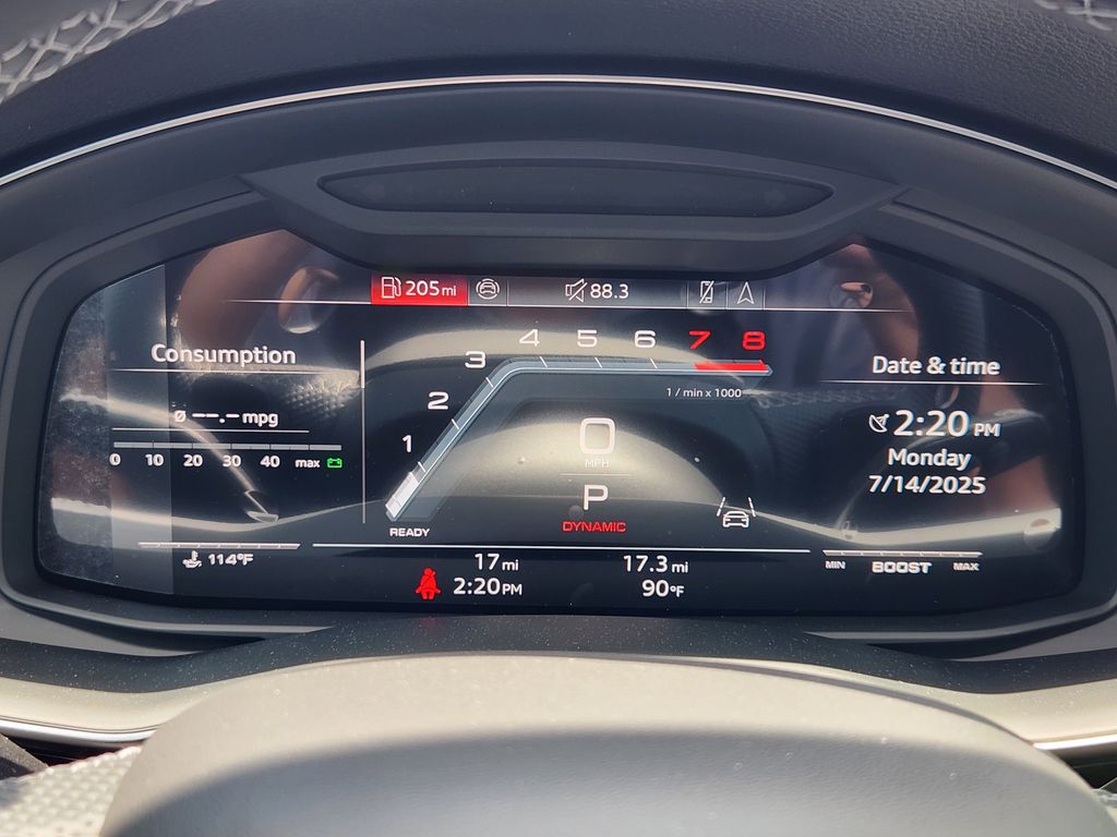 new 2025 Audi SQ8 car, priced at $115,635