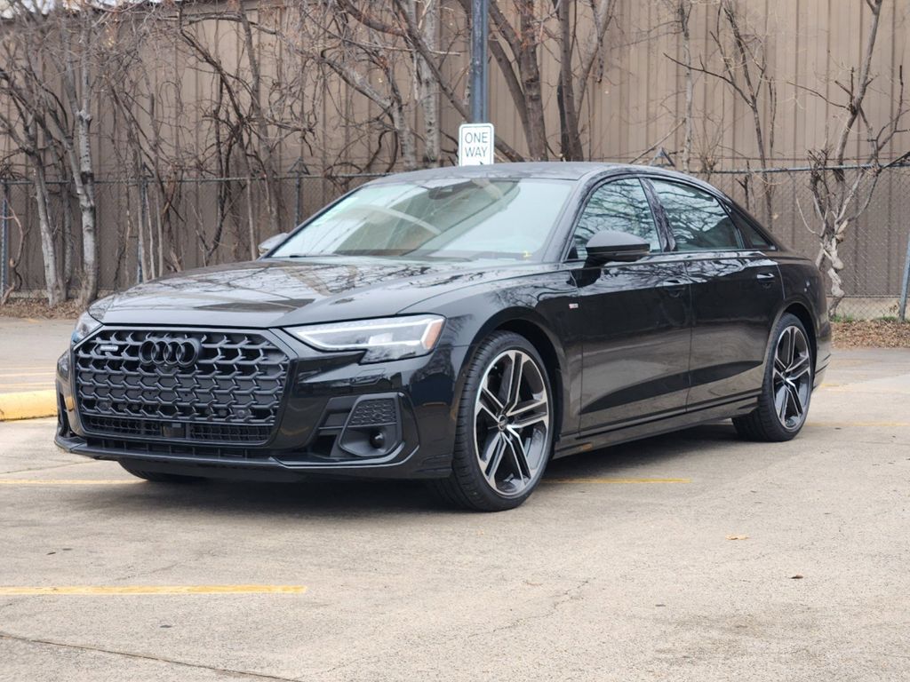 new 2025 Audi A8 car, priced at $103,875