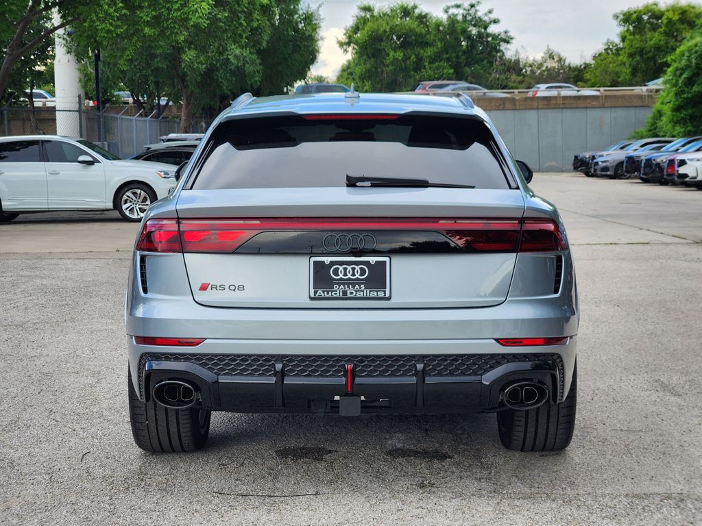 new 2025 Audi RS Q8 performance car, priced at $147,485