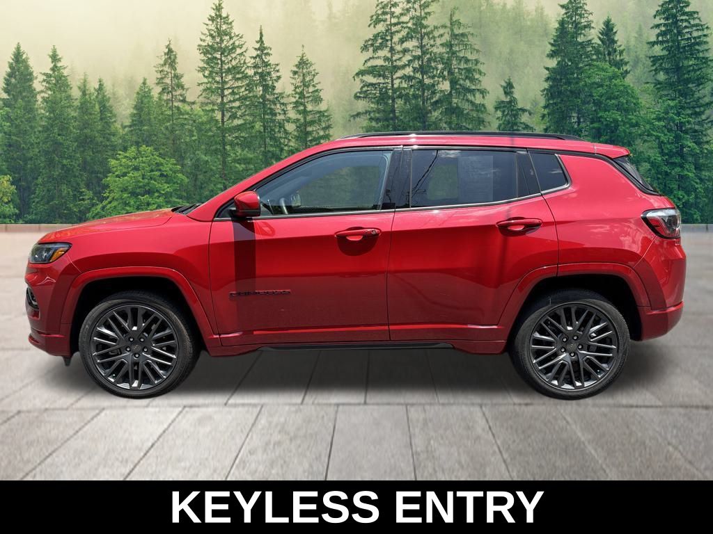 used 2023 Jeep Compass car, priced at $21,900