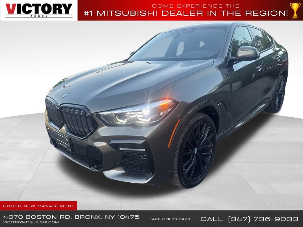 used 2022 BMW X6 car, priced at $44,347
