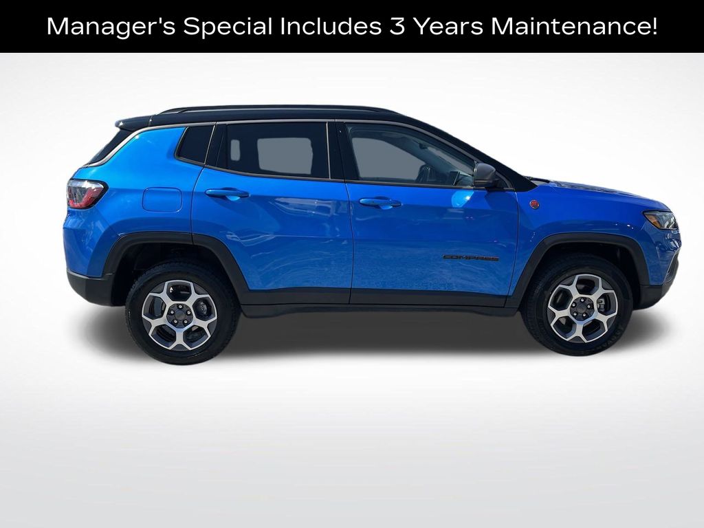 used 2022 Jeep Compass car, priced at $19,999