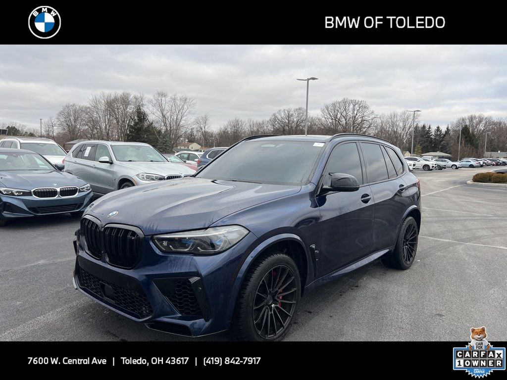 used 2022 BMW X5 M car, priced at $58,499