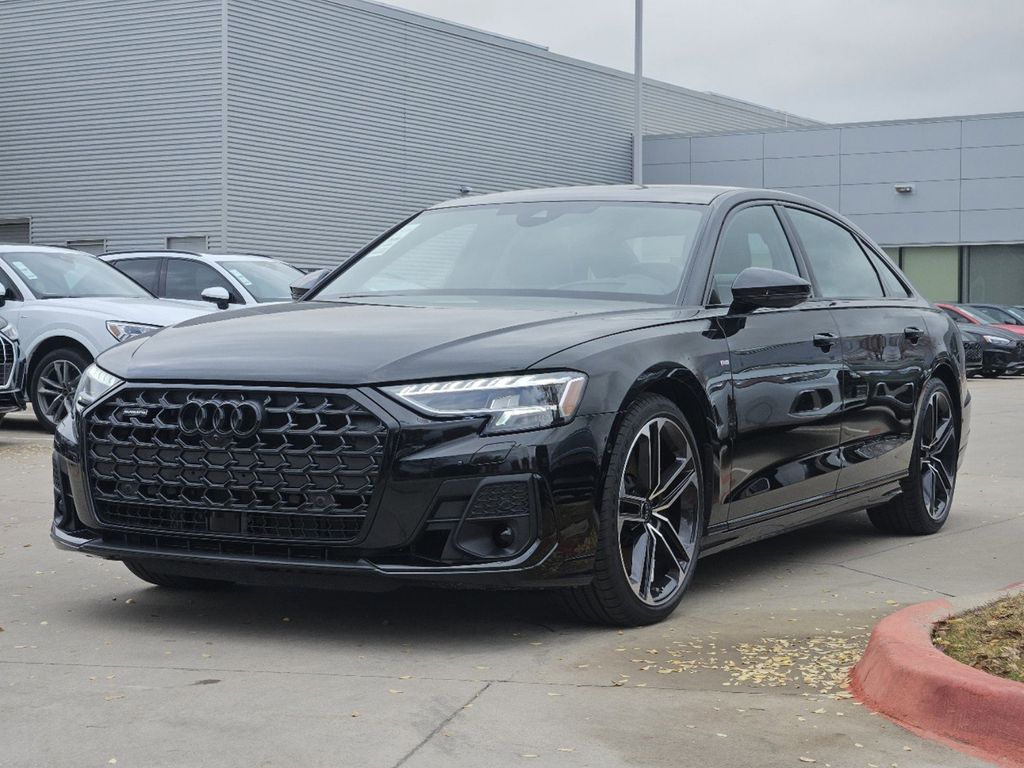 new 2025 Audi A8 car, priced at $101,075