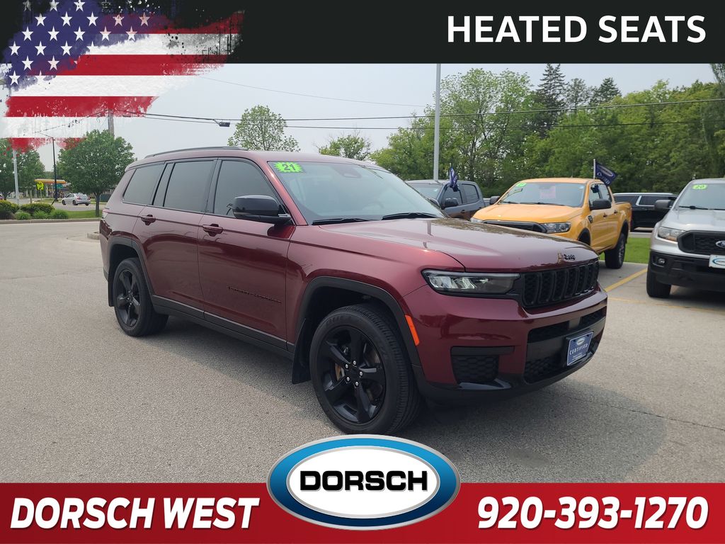 used 2021 Jeep Grand Cherokee L car, priced at $29,987