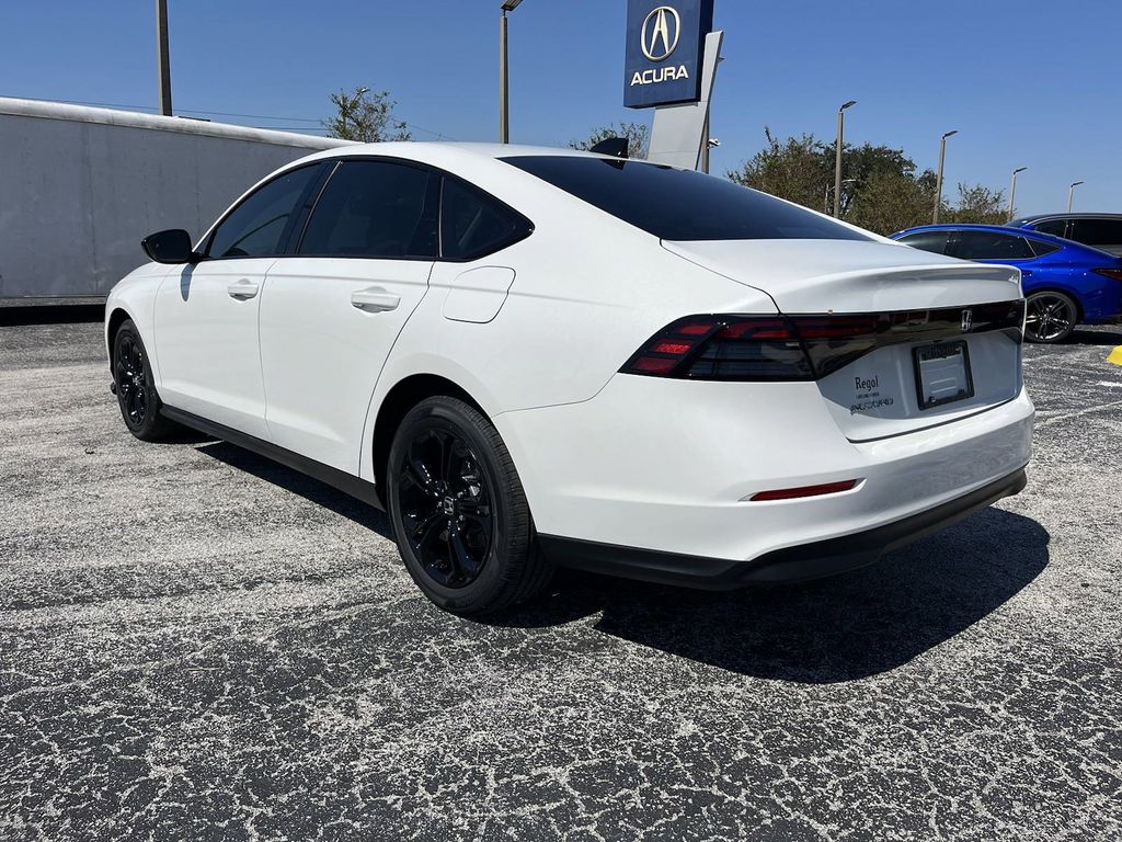 new 2025 Honda Accord car, priced at $30,878