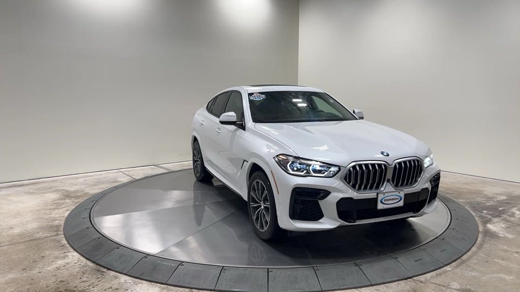 used 2022 BMW X6 car, priced at $59,909