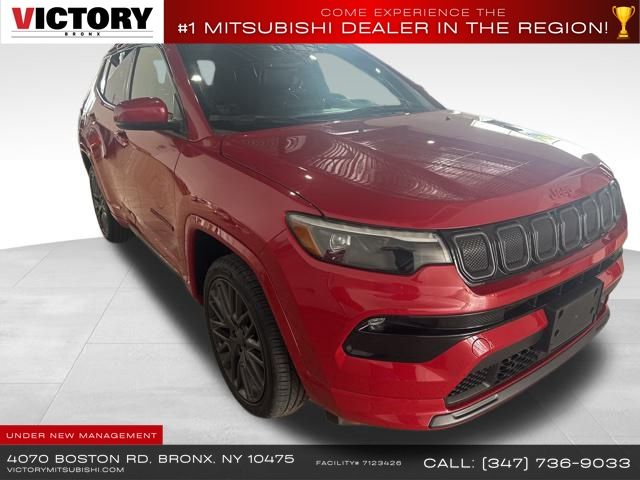 used 2022 Jeep Compass car, priced at $18,099