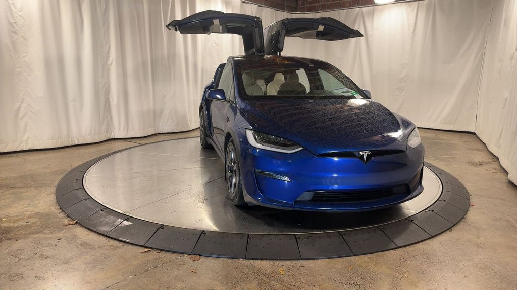 used 2022 Tesla Model X car, priced at $59,871