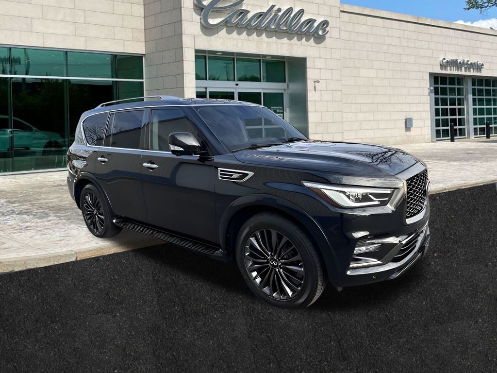 used 2021 INFINITI QX80 car, priced at $36,850