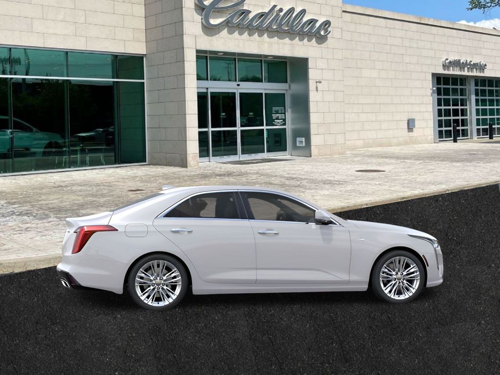 new 2025 Cadillac CT4 car, priced at $47,060