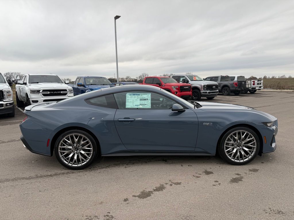 new 2025 Ford Mustang car, priced at $54,650