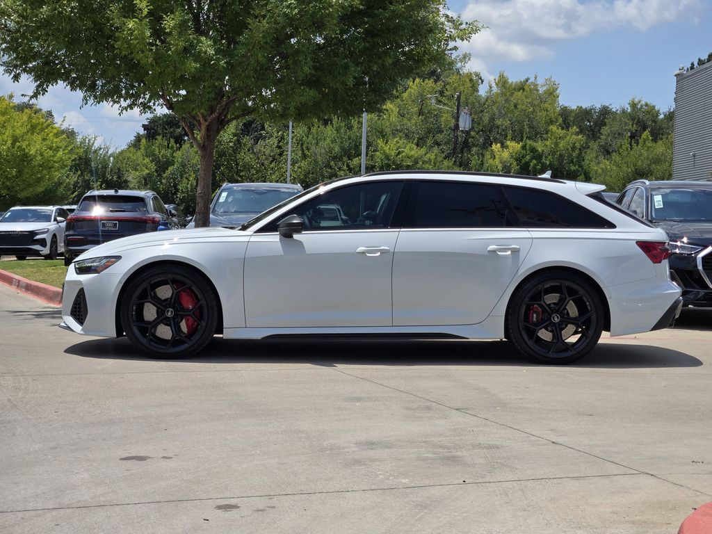 used 2025 Audi RS 6 Avant performance car, priced at $130,495