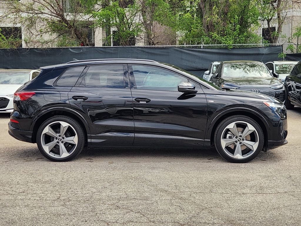 new 2025 Audi Q4 e-tron car, priced at $66,540