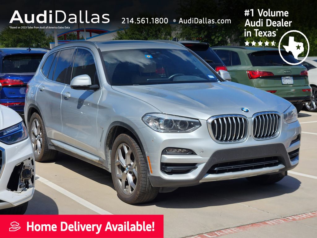 used 2020 BMW X3 car, priced at $27,871