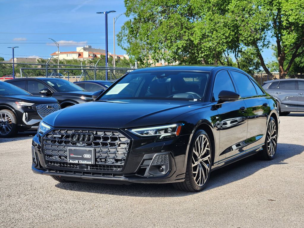 used 2022 Audi A8 car, priced at $58,821