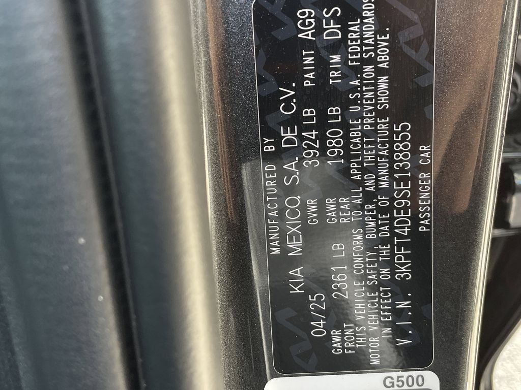 new 2025 Kia K4 car, priced at $23,123