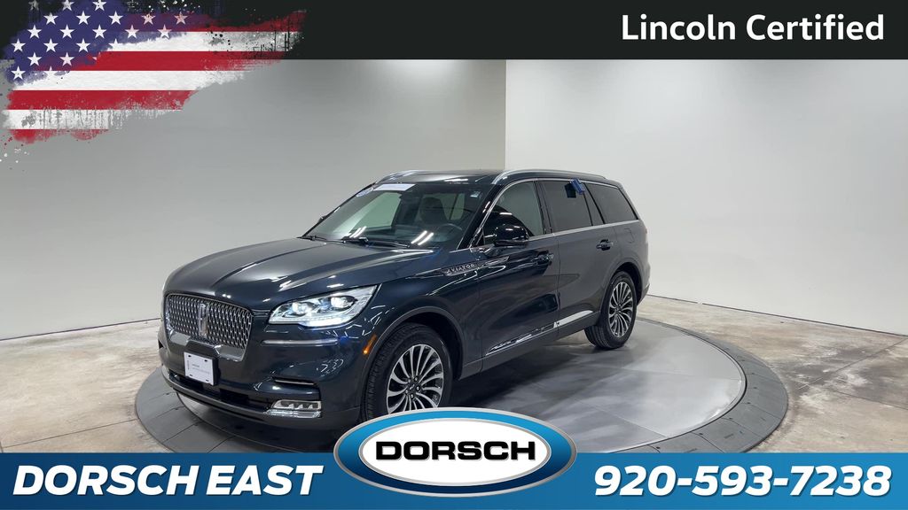 used 2023 Lincoln Aviator car, priced at $53,857