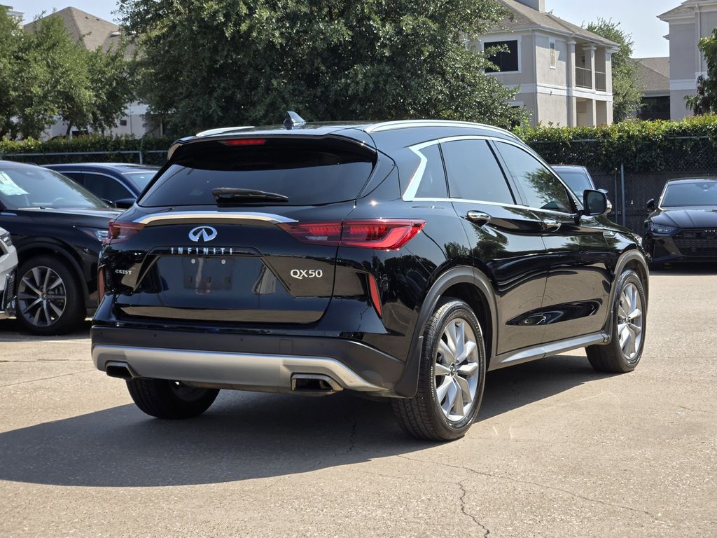 used 2022 INFINITI QX50 car, priced at $26,131