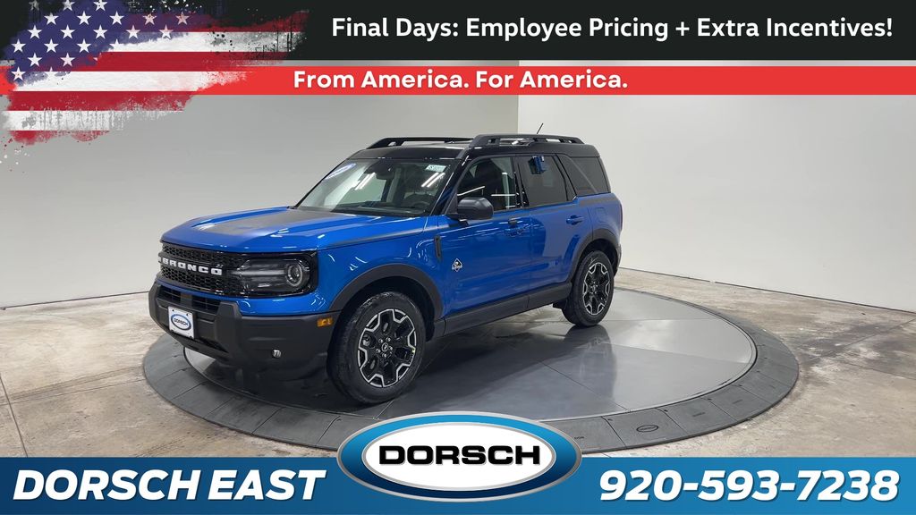 new 2025 Ford Bronco Sport car, priced at $36,485